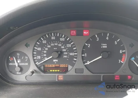 1997 BMW Z3 1.9L Roadster z USA, uszkodzony, nr VIN 4USCH7326VLE04550